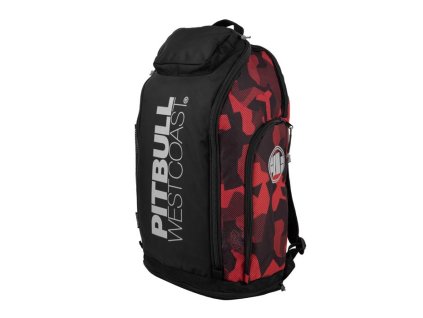 PitBull West Coast ruksak AIRWAY veľký športový Black Red