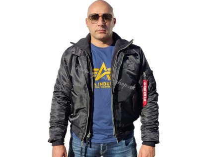 Alpha Industries CWU Jet Blast zimná bunda pánska black