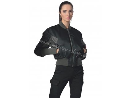 Alpha Industries dámska zimná bunda MA 1 Cyber Wmn black