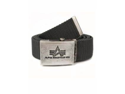 Alpha Industries Heavy Duty Belt 4 cm Rep Grey opasok