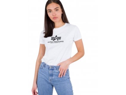 Alpha Industries New Basic T Wmn White dámske tričko d