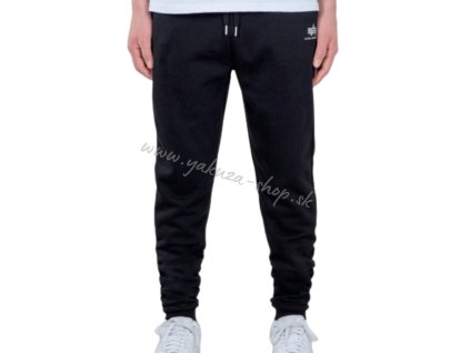 Alpha Industries SL Jogger Kids detské tepláky dark black