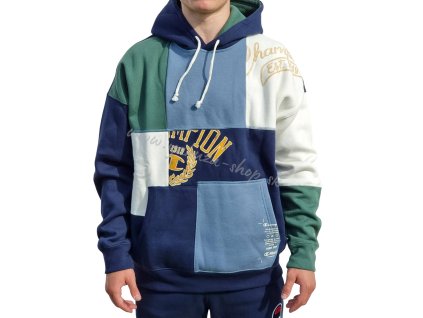 Champion mikina pánska s kapucňou Navy 217891 BS538 NVB TKG EGT SLI