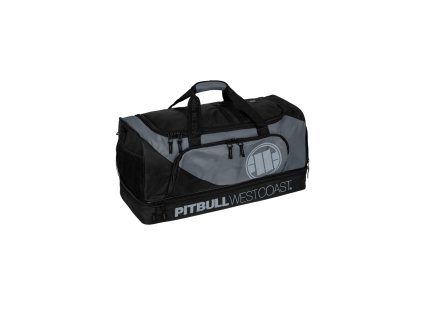 PitBull West Coast veľká športová taška LOGO TNT black grey