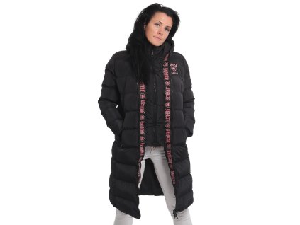 Yakuza dámska dlhá zimná bunda SCRIPT 2PAD PARKA GJB 20154 black