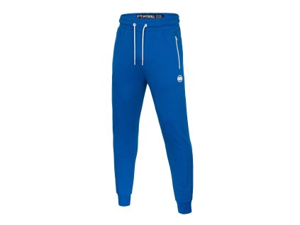 Pitbull West Coast pánske tepláky SMALL LOGO TERRY royal blue