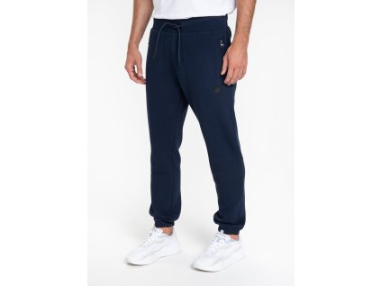 PitBull West Coast tepláky pánske SMALL LOGO PREMIUM PIQUE navy