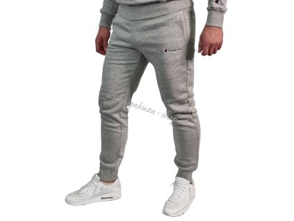 Champion tepláky pánske Rib Cuff Pants Grey 217867 EM031 NOGM