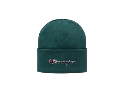 Champion čiapka Beanie Cap Green 805678 GS568 TKG