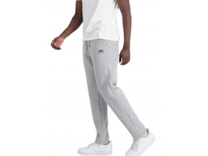 Alpha Industries tepláky pánske Basic Jogger SL S Leg grey heather 5