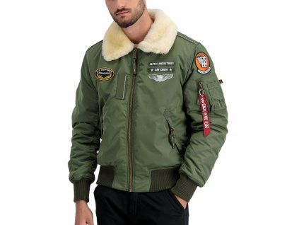 Alpha Industries INJECTOR III AIR FORCE zimná bunda sage green g