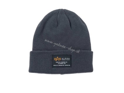 Alpha Industries Crew Beanie čiapka rep grey