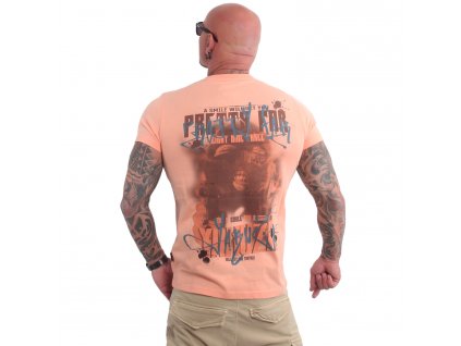 Yakuza tričko pánske PRETTY FAR TSB 21035 papaya punch