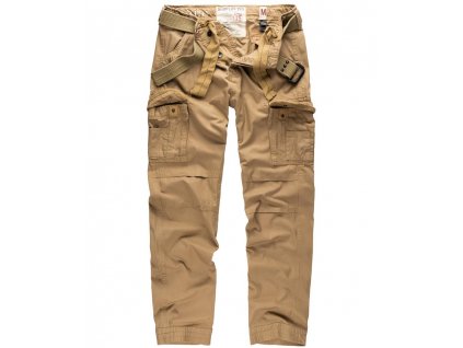 Surplus PREMIUM SLIMMY pánske Cargo nohavice beige