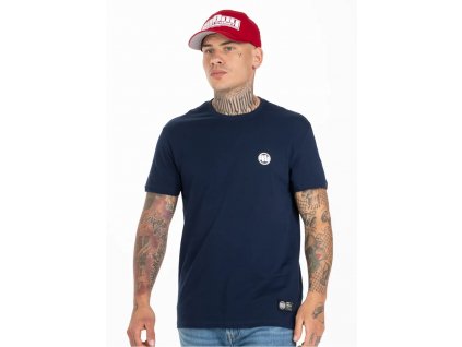 PitBull West Coast tričko pánske SMALL LOGO 170 dark navy