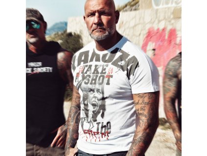 Yakuza tričko pánske SHOT TSB 22019 white