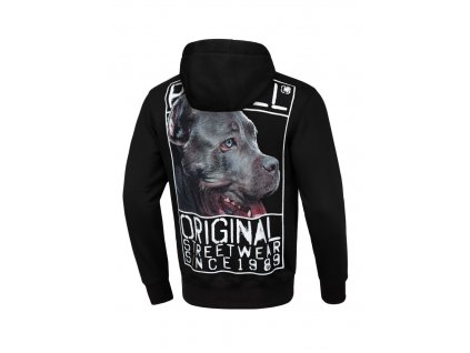 Pitbull West Coast mikina s kapucňou black ORIGIN black