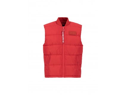 Alpha Industries vesta Puffer Vest LW mars red