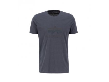 Alpha Industries tričko pánske Basic T Rainbow Reflective GreyBlack