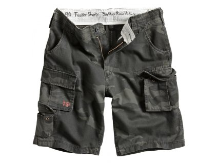 Surplus TROOPER SHORTS blackcamo pánske šortky
