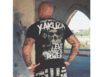 Yakuza tričko pánske EVIL ONLY V2 TSB 23033 BLACK