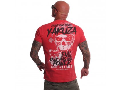 Yakuza tričko pánske EVIL ONLY V2 TSB 23033 ribbon red