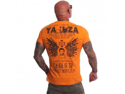 Yakuza tričko pánske WEAPON TSB 23038 orange popsicle