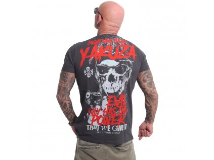 Yakuza tričko pánske EVIL ONLY V2 TSB 23033 anthracit