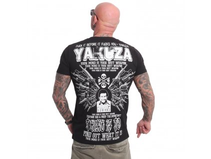 Yakuza tričko pánske WEAPON TSB 23038 black