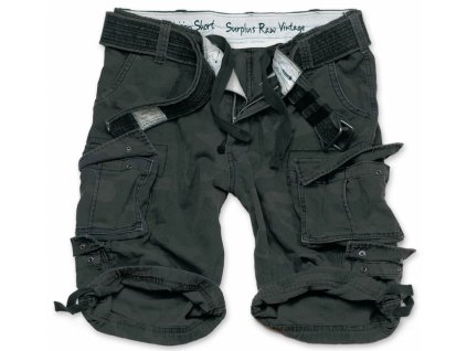 Surplus DIVISION SHORTS blackcamo pánske šortky