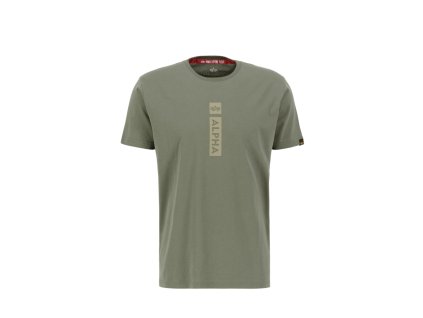 Alpha Industries tričko pánske Alpha PP T dark olive