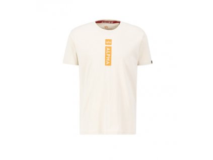 Alpha Industries tričko pánske Alpha PP T jet steam white