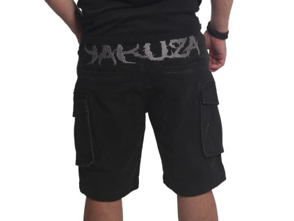 Yakuza cargo šortky SHARDS CARGO CSB 23004 black