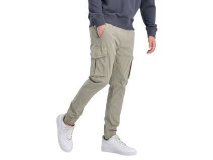 Alpha Industries COTTON TWILL JOGGER pánske nohavice vintage sand 1