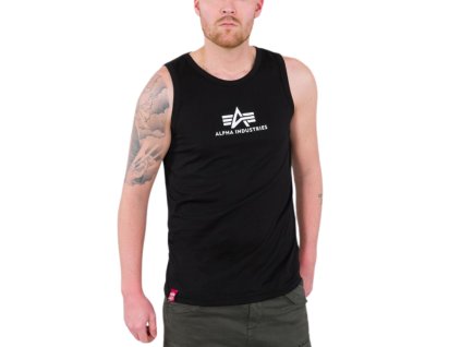 Alpha Industries BASIC TANK tielko pánske black