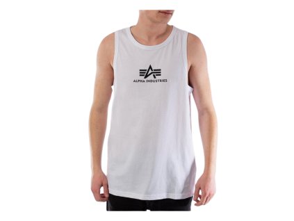 Alpha Industries BASIC TANK tielko pánske white 1