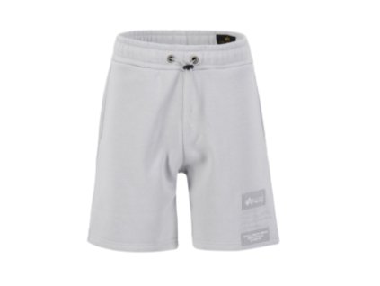 Alpha Industries ALPHA PATCH SHORT LF teplákové šortky pastel grey 3