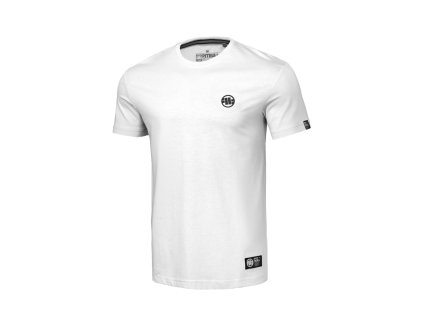 PitBull West Coast tričko pánske SMALL LOGO 170 white