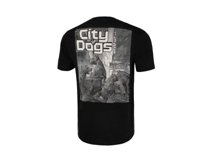 PitBull West Coast tričko pánske City Of Dogs black