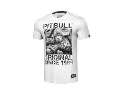 PitBull West Coast tričko pánske DRIVE 170 white