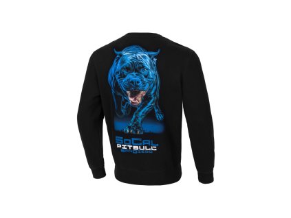 Pitbull West Coast mikina bez kapucne IN BLUE black