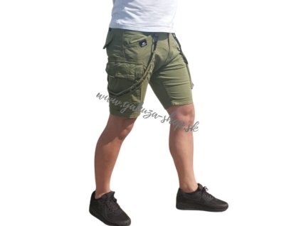 Alpha Industries Utility Short Olive pánske šortky
