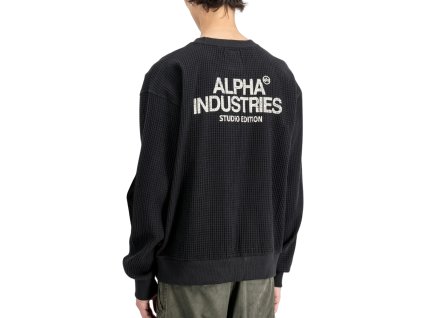 alpha-industries-mikina-panska-studio-waffle-sweatshirt-black
