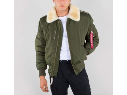 Alpha Industries Injector III zimná bunda dark green