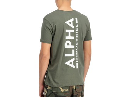 alpha-industries-backprint-t-dark-olive-tricko-panske