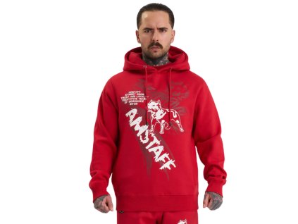 amstaff-narek-mikina-red