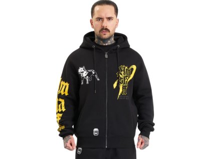 amstaff-recon-mikina-na-zips-s-kapucnou-black