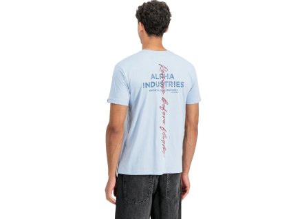 Alpha Industries tričko pánske BP T artic blue