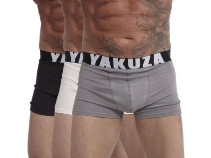 Yakuza boxerky pánske ROOKIE BOXERSHORTS - 3 ks v balení