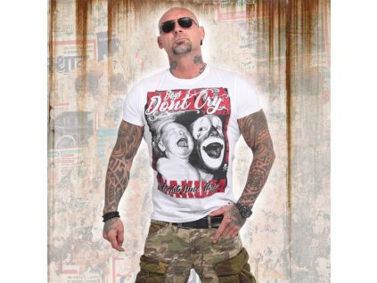 Yakuza BOYS DON´T CRY tričko pánske TSB 14056 white